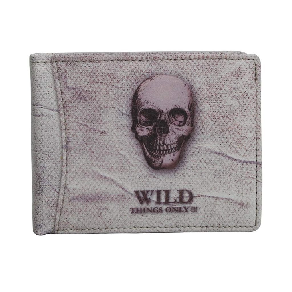 Unisex Monedero con de diseño calavera